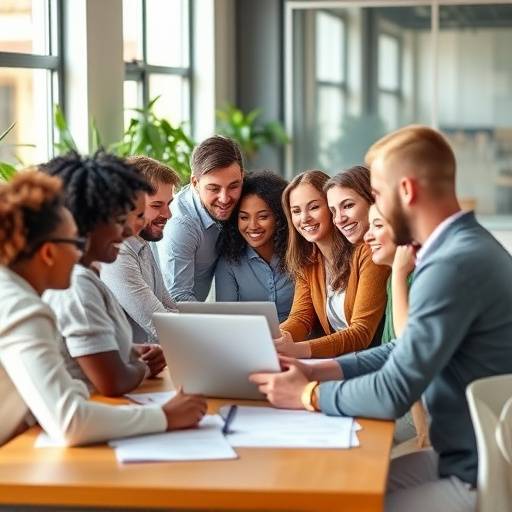 A diverse group of people working together, representing the CeilingGuard team.